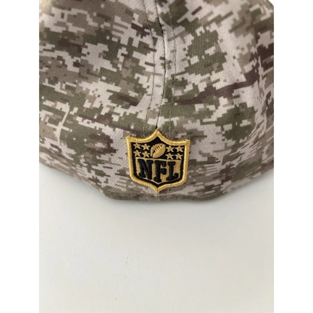 New Era 39THIRTY Dallas Cowboys NFL Blue/Gray Camo Cap Hat Flexfit L/XL